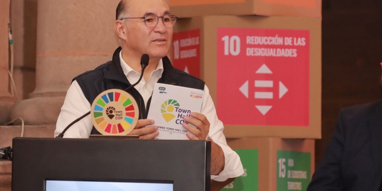 San Luis Potosí consolida liderazgo ambiental con la Town Hall COP 2025