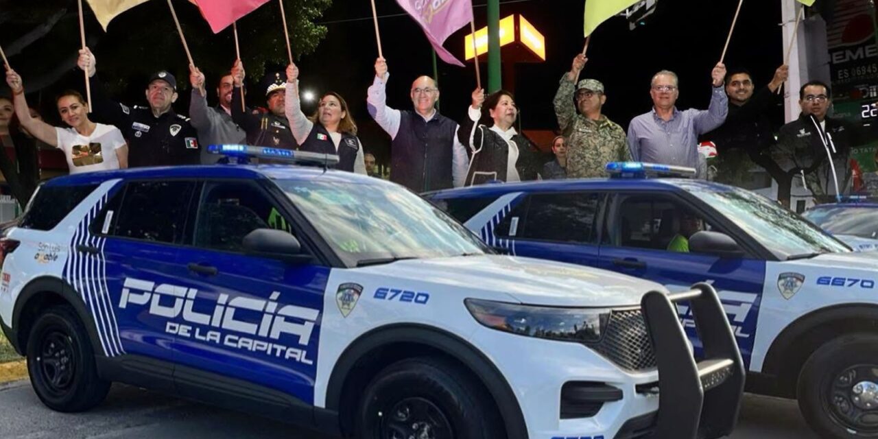 Alcalde Galindo da banderazo a nuevas patrullas y pone en marcha innovador sistema de vigilancia