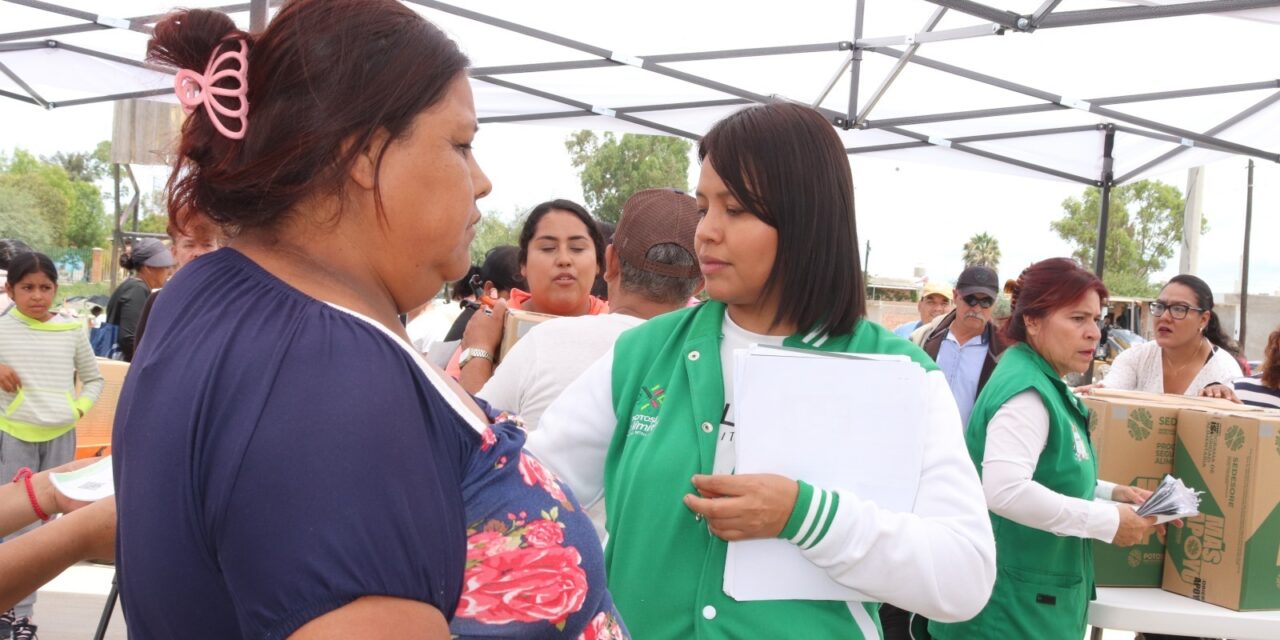 MÁS DE 550 MIL HOGARES POTOSINOS RECIBEN PROGRAMA SEGURIDAD ALIMENTARIA