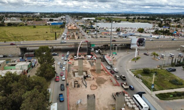 AVANZA A BUEN RITMO PROYECTO DE MEGA PUENTE EN CIRCUITO POTOSÍ