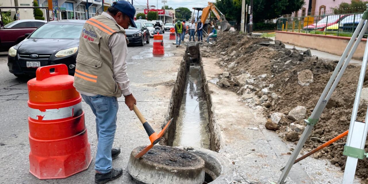 Avanza rescate del sistema sanitario de la avenida Nicolás Zapata