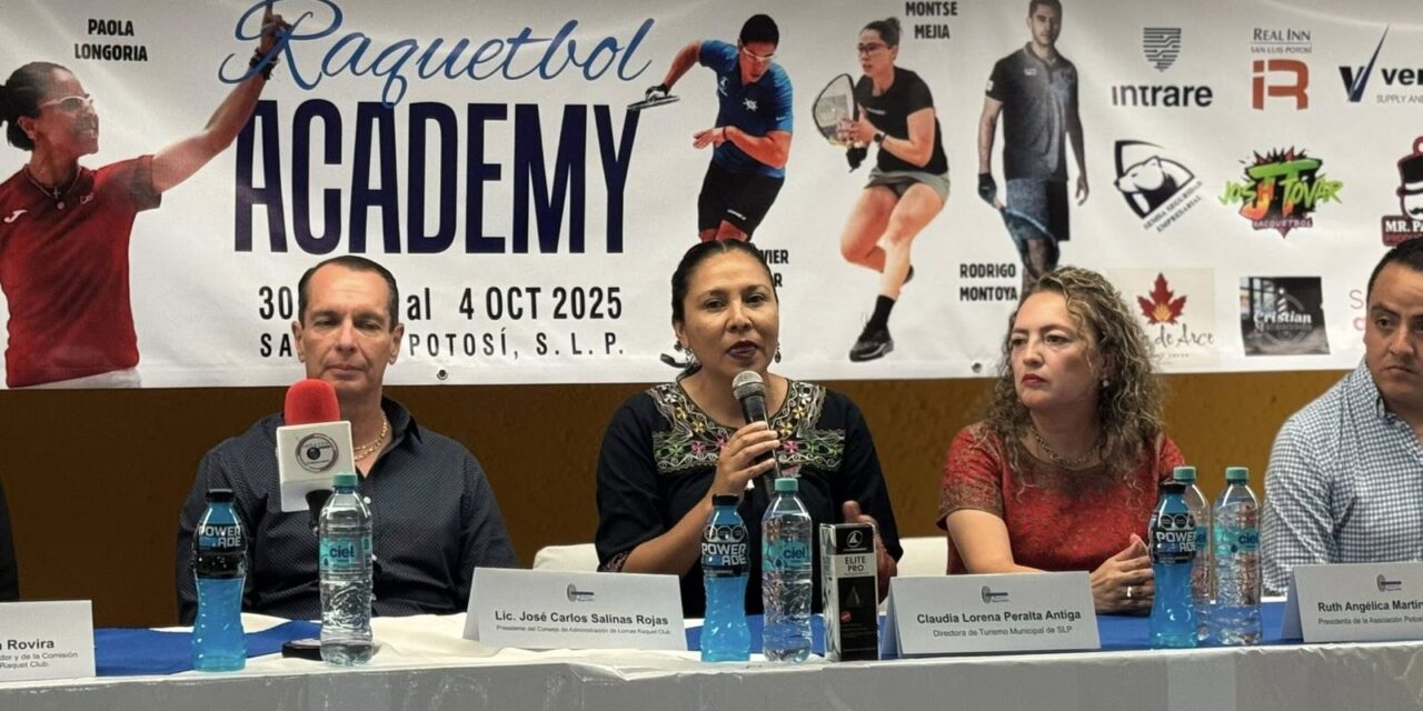 San Luis Capital será sede del torneo Raquetbol Academy 2025