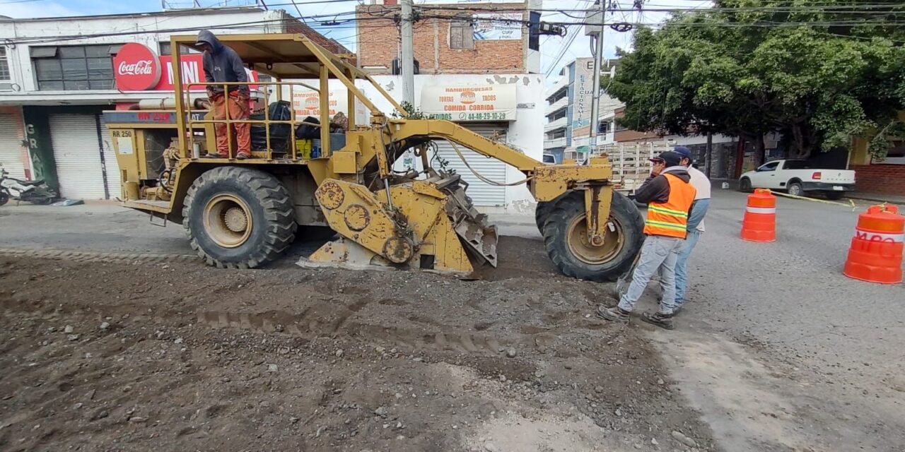 Cierre temporal de la calle Benigno Arriaga por trabajos de rehabilitación vial