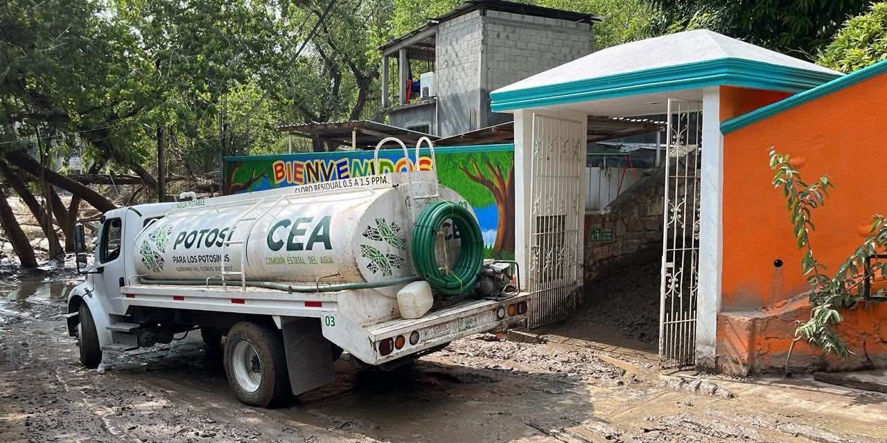 RICARDO GALLARDO FORTALECE SUMINISTRO DE AGUA EN LA HUASTECA