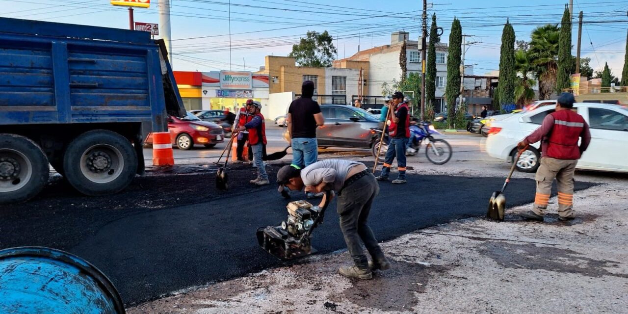 Gobierno de la Capital continúa con el programa “Por Buen Camino” cde bacheo emergente