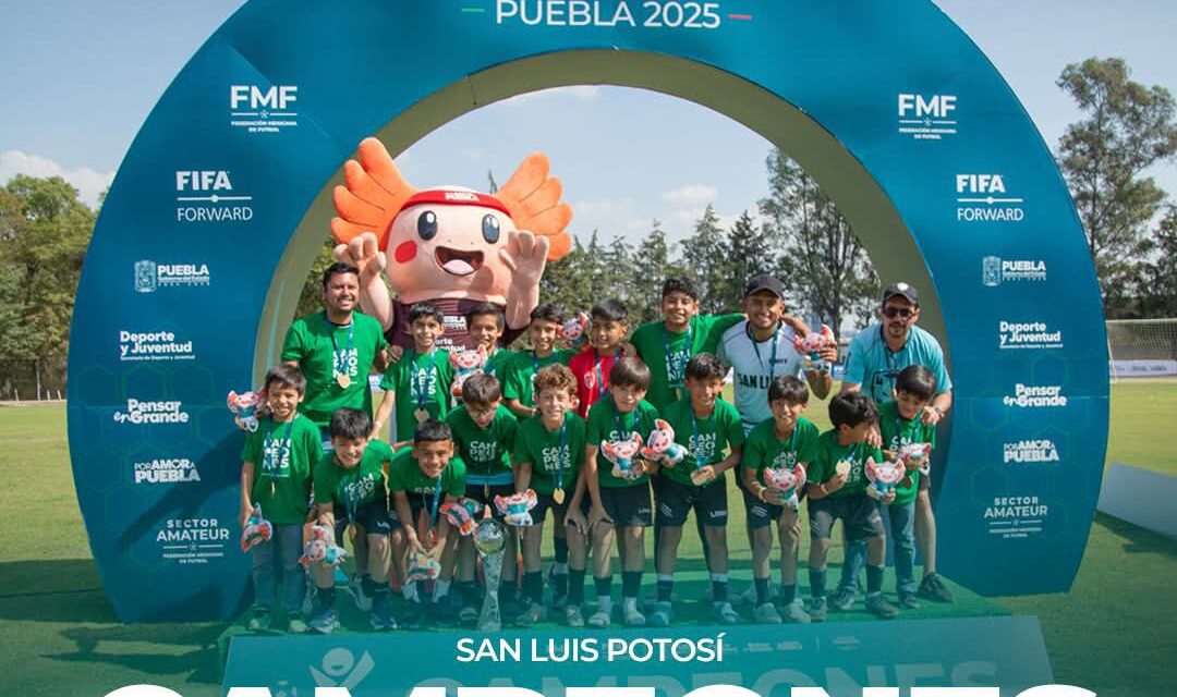 SAN LUIS BRILLA CON EL TÍTULO NACIONAL SUB-11 EN PUEBLA