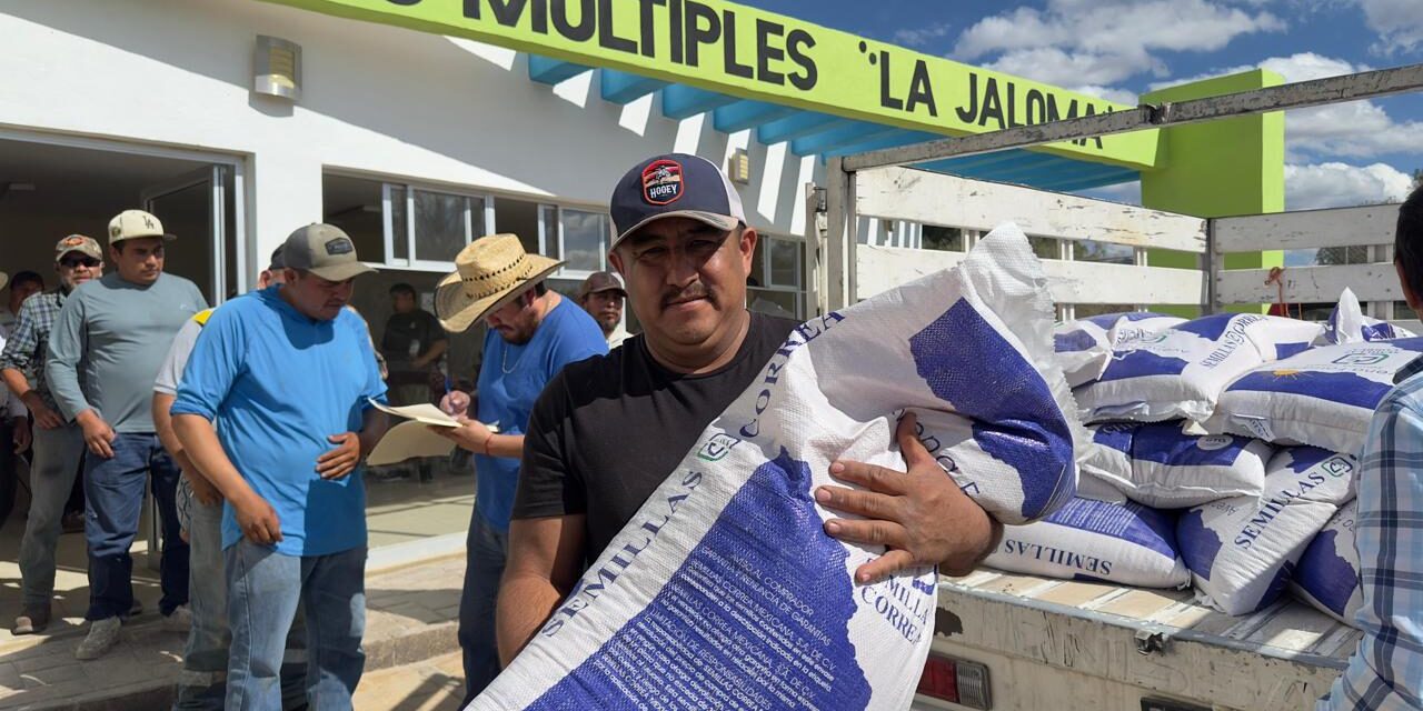 AYUNTAMIENTO DE SOLEDAD IMPULSA AL CAMPO CON NUEVAS ENTREGAS DE SEMILLAS