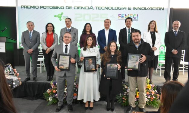 SAN LUIS POTOSÍ RECONOCE LA EXCELENCIA CIENTÍFICA CON EL PREMIO POTOSINO 2025