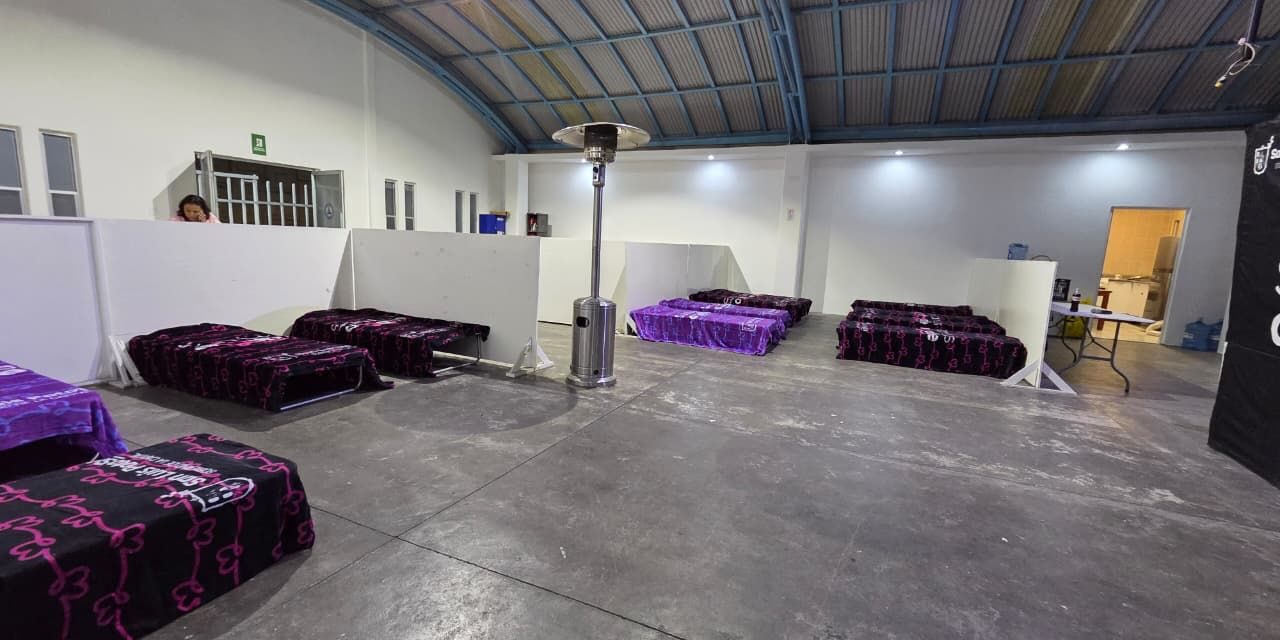 Albergue Invernal del DIF Municipal registra 180 pernoctas de personas en situación vulnerable