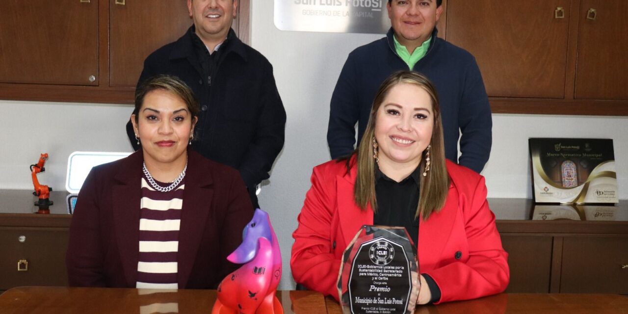 Gobierno Municipal es reconocido por sus políticas de sostenibilidad