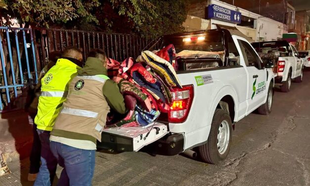 PROTECCIÓN CIVIL DE SOLEDAD BRINDÓ APOYO A PERSONAS INDEFENSAS ANTE CLIMA FRÍO