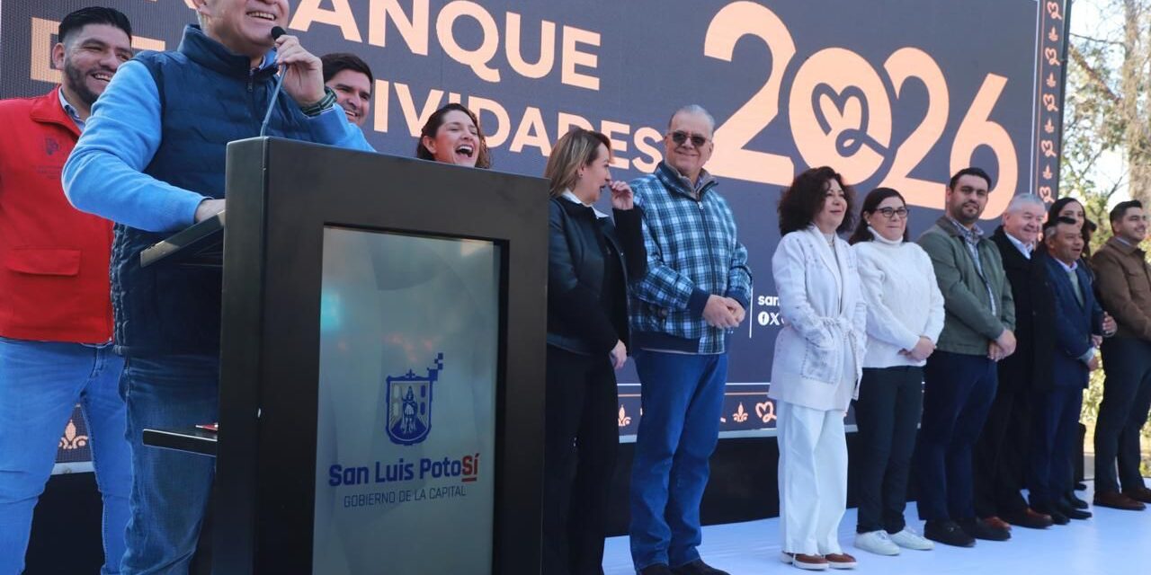 2026, año de grandes obras, acciones y resultados para San Luis Capital: Alcalde Enrique Galindo