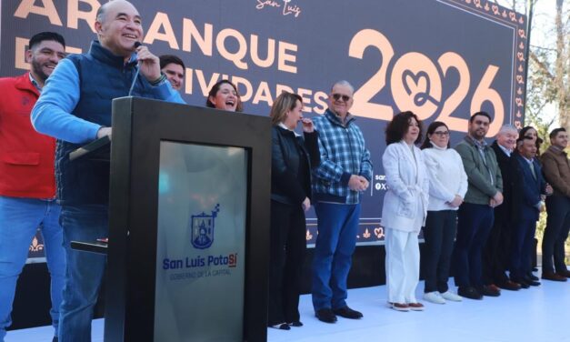 2026, año de grandes obras, acciones y resultados para San Luis Capital: Alcalde Enrique Galindo