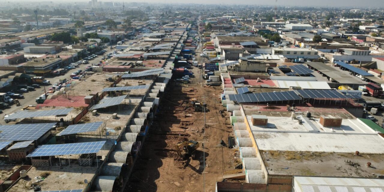 AVANZA EL RESCATE DE LA ZONA DE ABASTOS