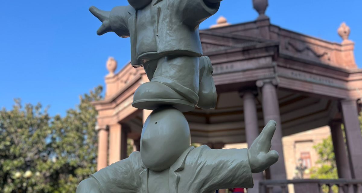 Últimos días para disfrutar la exposición escultórica “Timoteo en San Luis” en el Centro Histórico