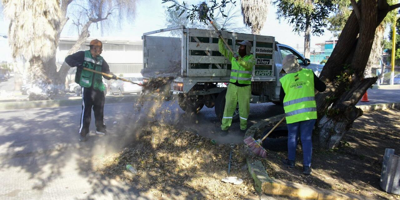 LIMPIEZA DE LAS CALLES DEL MUNICIPIO DE SOLEDAD, CON COMPROMISO Y DEDICACIÓN