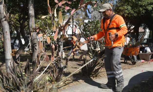 Gobierno Municipal de San Luis Capital rescata espacios públicos en el norte de la ciudad