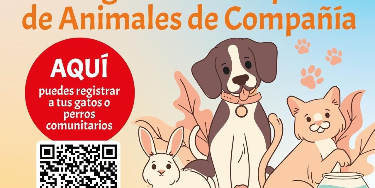 Mantiene abierto Gobierno Capitalino, el Registro Municipal de Animales de Compañía