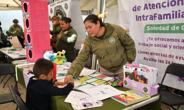 COMUNIDAD VECINAL DE SAN ANTONIO EN SOLEDAD REFUERZA CULTURA DE PAZ CON FERIA DE SEGURIDAD
