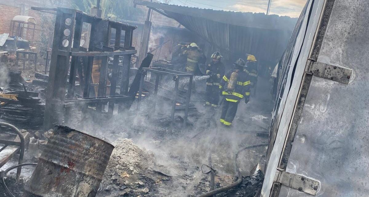 ESFUERZOS COORDINADOS LOGRAN SOFOCAR INCENDIO EN SOLEDAD