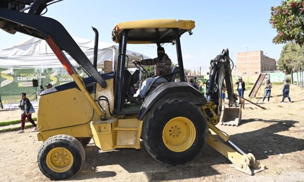 JUAN MANUEL NAVARRO MUÑIZ COLOCA PRIMERA PIEDRA DEL PARQUE URBANO “HACIENDA BONITA” Y ANUNCIA RESCATE INTEGRAL DE SU ENTORNO