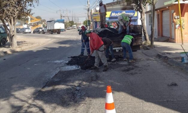 CON TRABAJO PERMANENTE DE BACHEO, CALLES Y AVENIDAS DE SOLEDAD RECUPERAN FUNCIONALIDAD