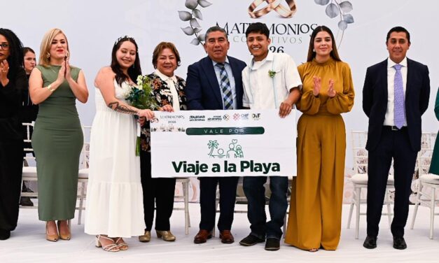 EL AMOR SE HACE PRESENTE EN SOLEDAD, CON EL MATRIMONIO DE 180 PAREJAS