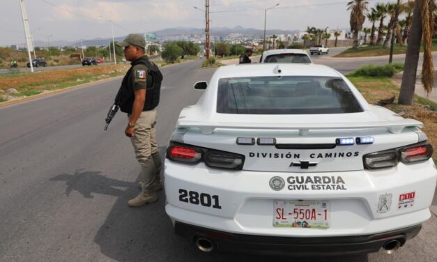 SAN LUIS POTOSÍ SE MANTIENE EN CALMA Y CON CARRETERAS ABIERTAS