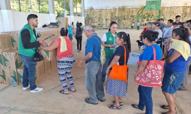APOYOS ALIMENTARIOS LLEGAN A MÁS FAMILIAS POTOSINAS