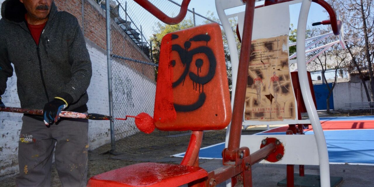 Capital al 100 fortalece espacio deportivo en la colonia Nuevo Paseo