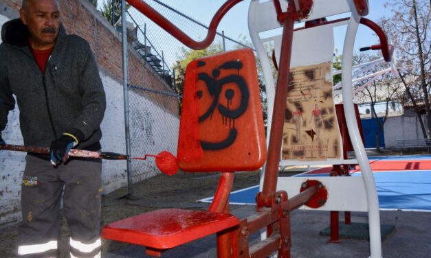 Capital al 100 fortalece espacio deportivo en la colonia Nuevo Paseo