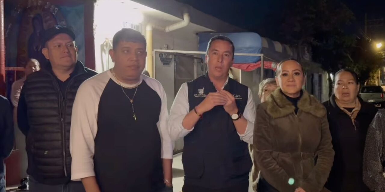 Ayuntamiento de SLP fortalece alumbrado público en la fracción Los Limones