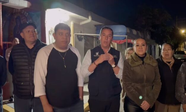 Ayuntamiento de SLP fortalece alumbrado público en la fracción Los Limones