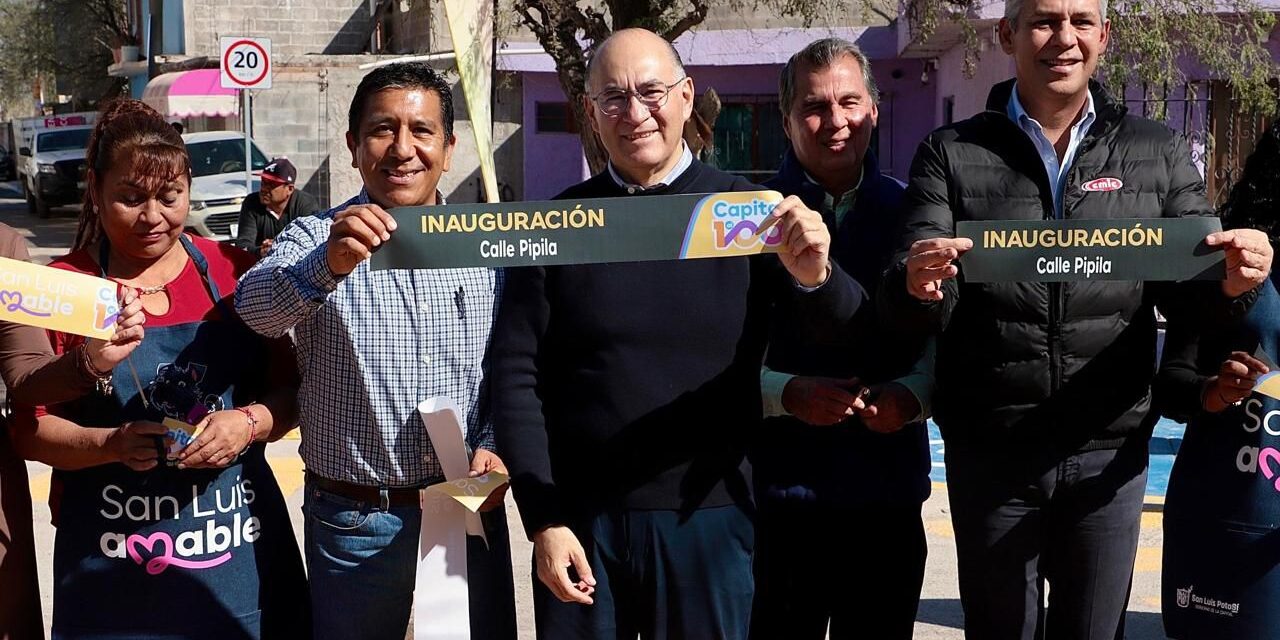 Alcalde Galindo mantiene ritmo imparable de transformación vial en San Luis Capital
