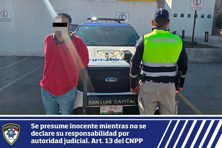 Policía de la Capital asegura a un presunto distribuidor de droga en inmediaciones de la Facultad de Derecho