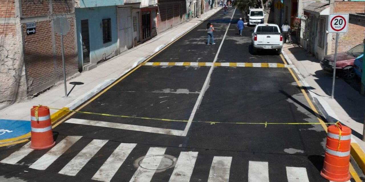 Modernización vial del Gobierno Capitalino continúa en la zona norte con la entrega de la calle San Vicente Mártir