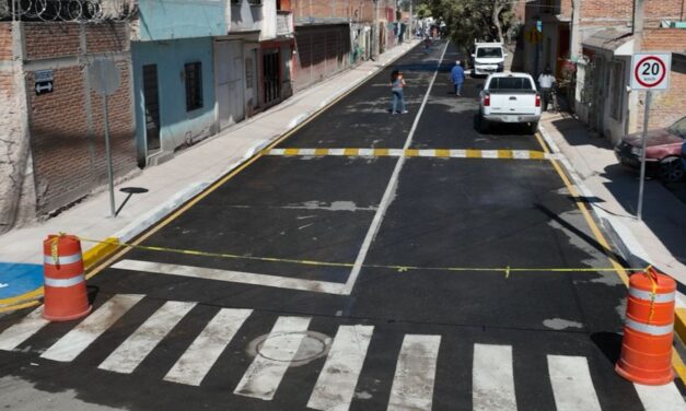 Modernización vial del Gobierno Capitalino continúa en la zona norte con la entrega de la calle San Vicente Mártir
