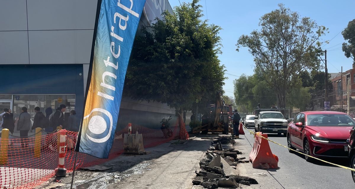 Interapas arranca obra sanitaria estratégica en zona del Hospital Central y la UASLP
