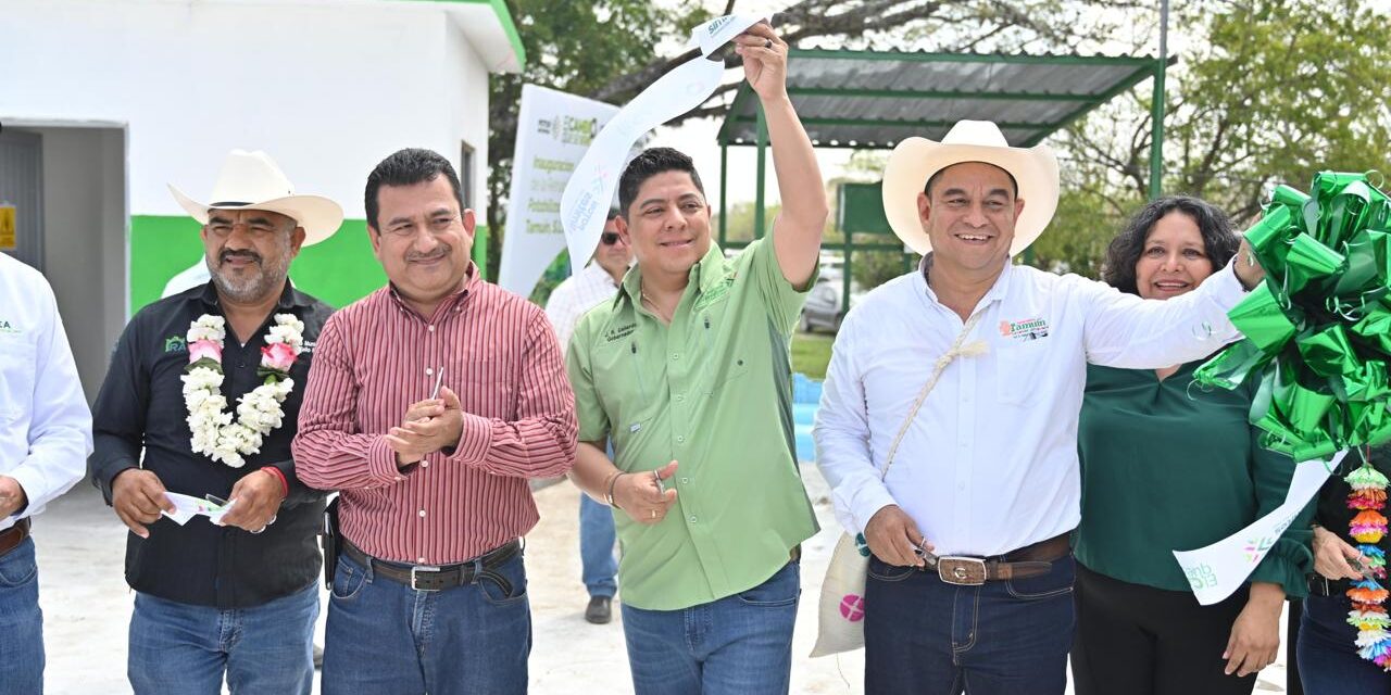 RICARDO GALLARDO LLEVA MOVILIDAD Y OBRAS HÍDRICAS A TAMUÍN