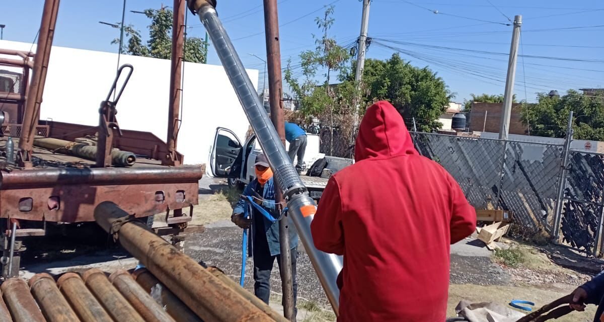 Interapas moderniza equipo de bombeo en el pozo Satélite