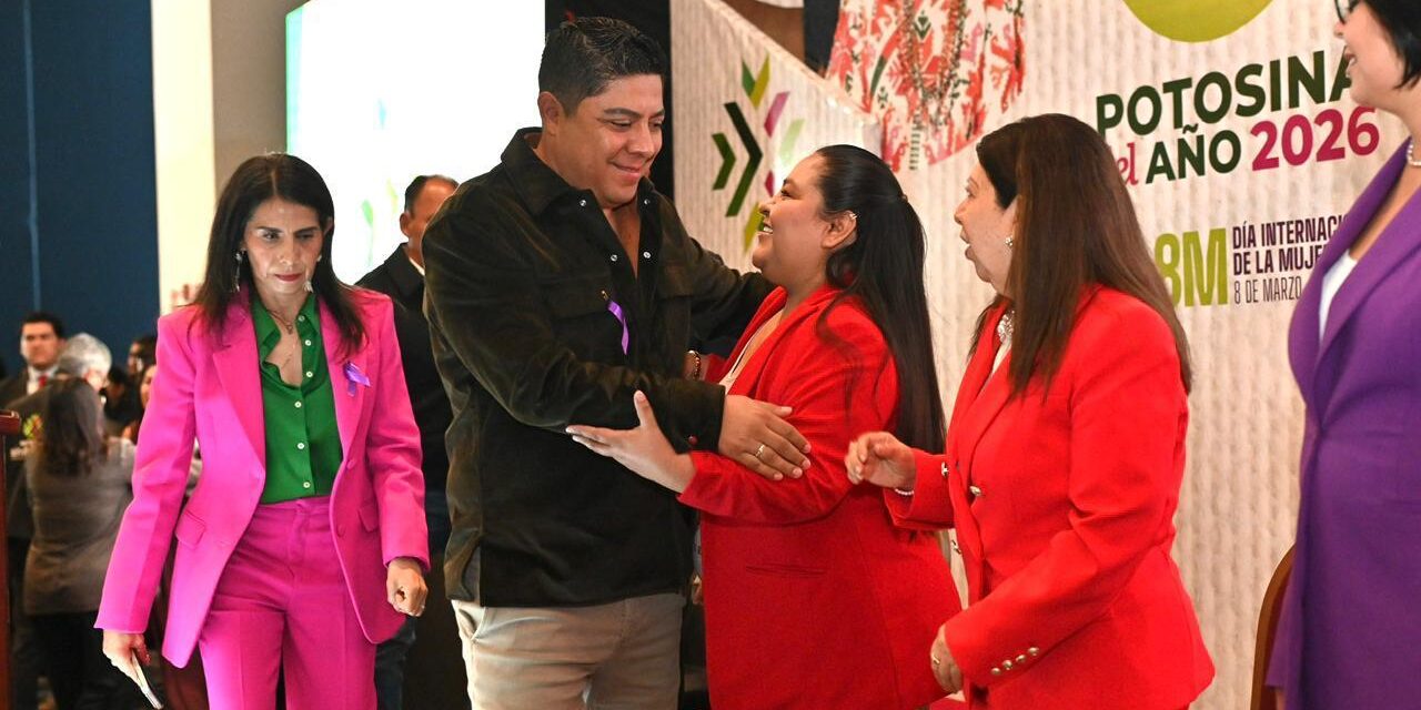 RICARDO GALLARDO REAFIRMA APOYO SIN LÍMITES A LAS MUJERES POTOSINAS