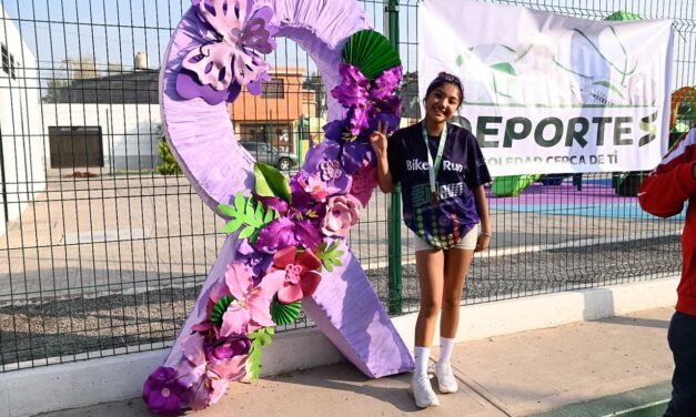 CON CONVIVENCIA DEPORTIVA, FAMILIAS DE SOLEDAD SE SUMAN AL MENSAJE DE REFLEXIÓN POR EL 8M