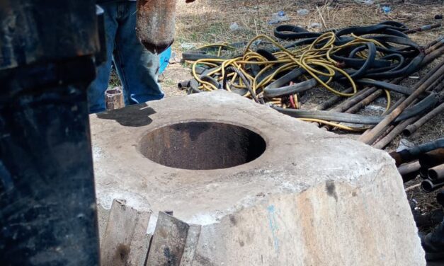 INTERAPAS mantiene trabajo permanente para restablecer el pozo Jacarandas II