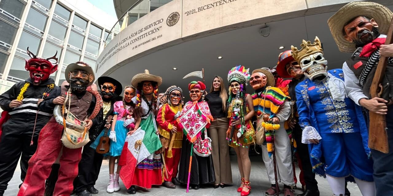 TRADICIONES POTOSINAS BRILLAN EN EL SENADO DE LA REPÚBLICA