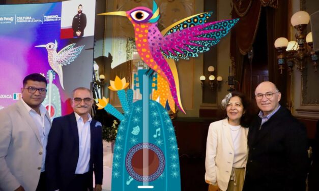 Alcalde Enrique Galindo presenta el Festival Internacional San Luis en Primavera 2026