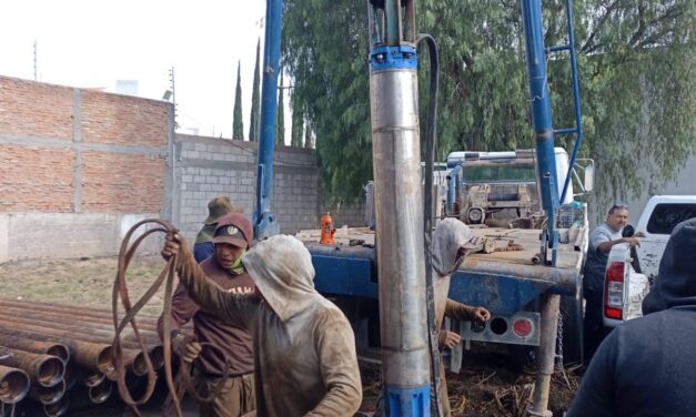 Ingenieros de Interapas reactivan pozo Mezquital lll