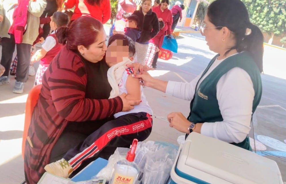 GOBIERNO DE SOLEDAD AMPLÍA VACUNACIÓN CONTRA SARAMPIÓN EN ESTUDIANTES DE PREESCOLAR