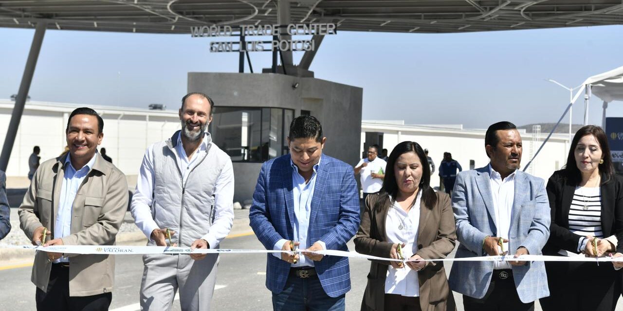 RICARDO GALLARDO E INICIATIVA PRIVADA INAUGURAN NUEVO PARQUE INDUSTRIAL WTC 3