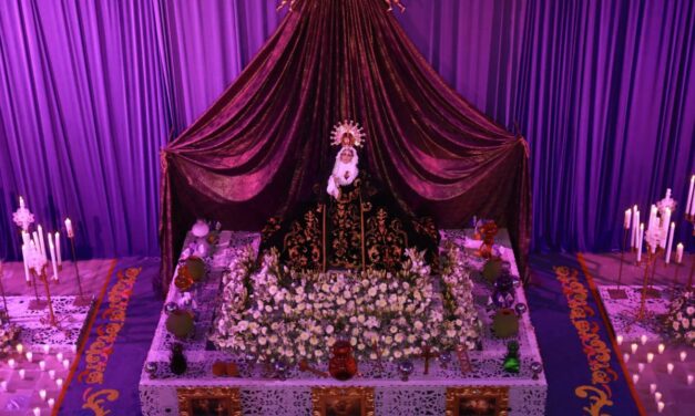 RICARDO GALLARDO INAUGURA ALTAR DE DOLORES EN PALACIO DE GOBIERNO