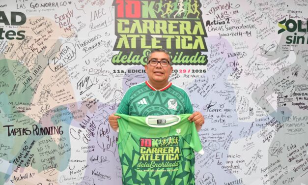 “CARRERA DE LA ENCHILADA 2026, LA MEJOR EN LA HISTORIA DE LA FENAE”: NAVARRO MUÑIZ